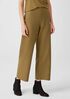 Boiled Wool Jersey Straight Pant