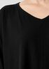 Organic Cotton Slub V-Neck Top