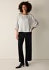 Dimensional Silk Jacquard Box-Top