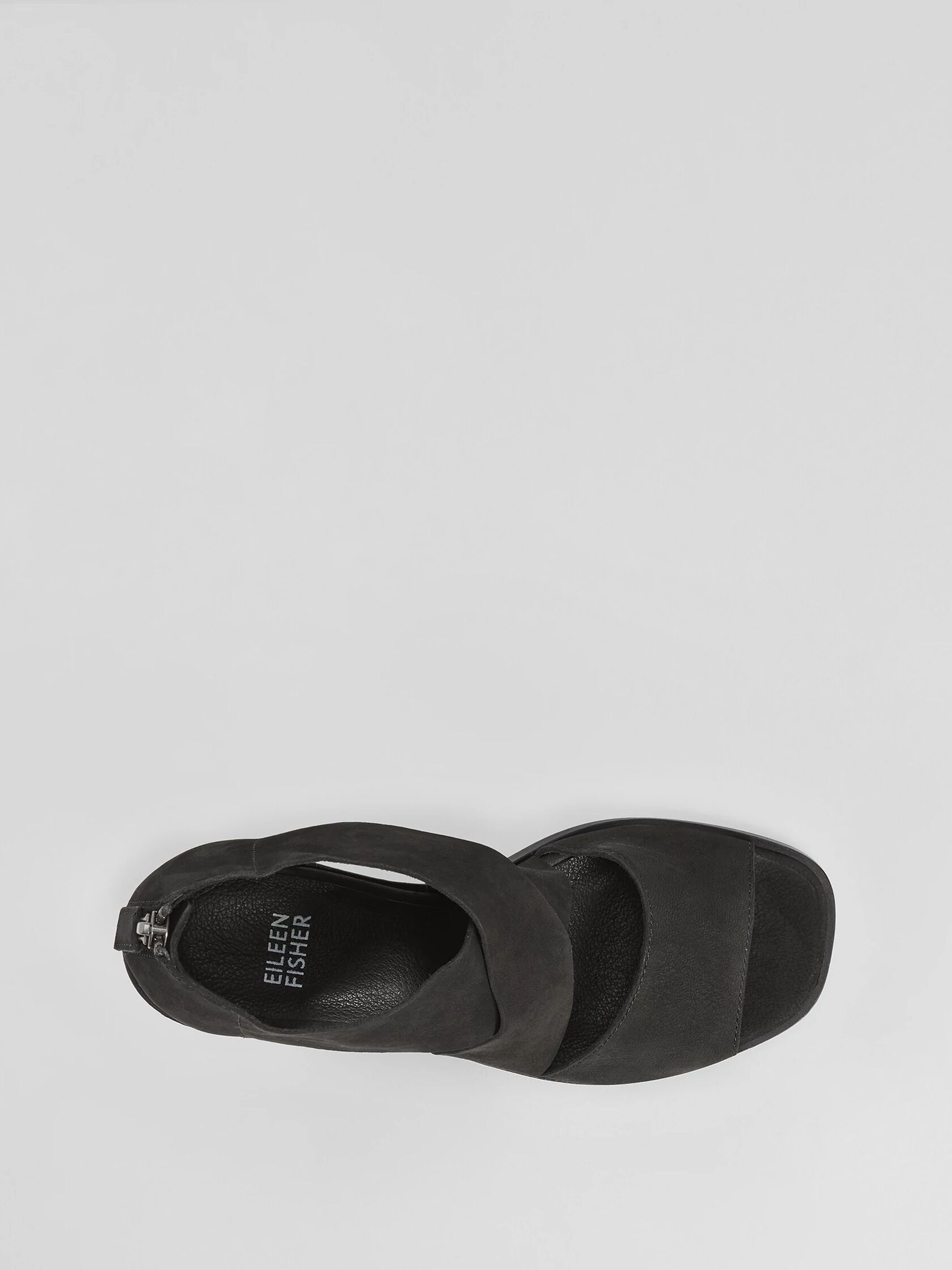 Ann Tumbled Nubuck Leather Sandal | EILEEN FISHER