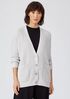 Organic Cotton Silk Boyfriend Cardigan