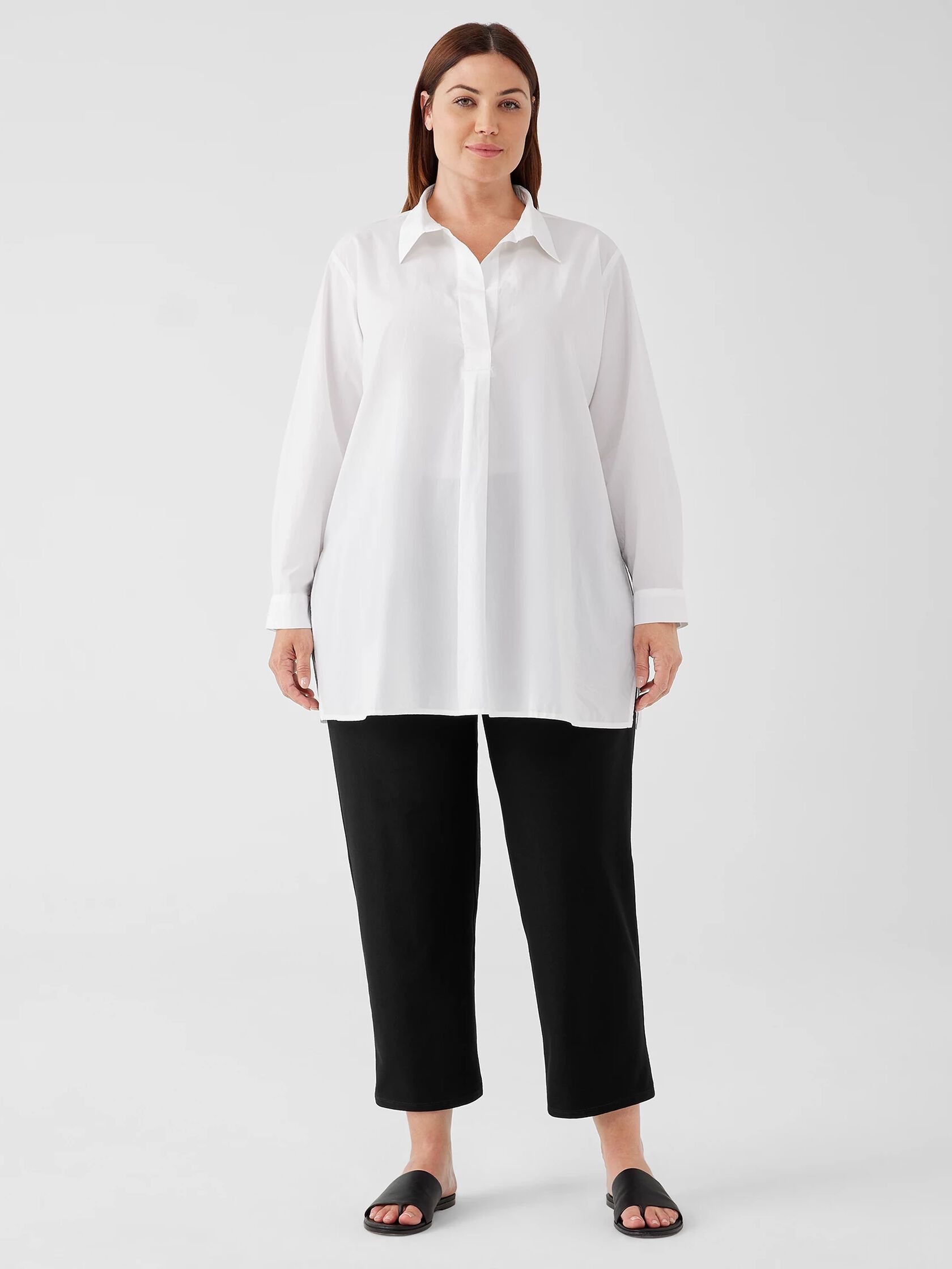 Washed Organic Cotton Poplin Shirt