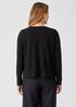 Organic Cotton Slub V-Neck Top