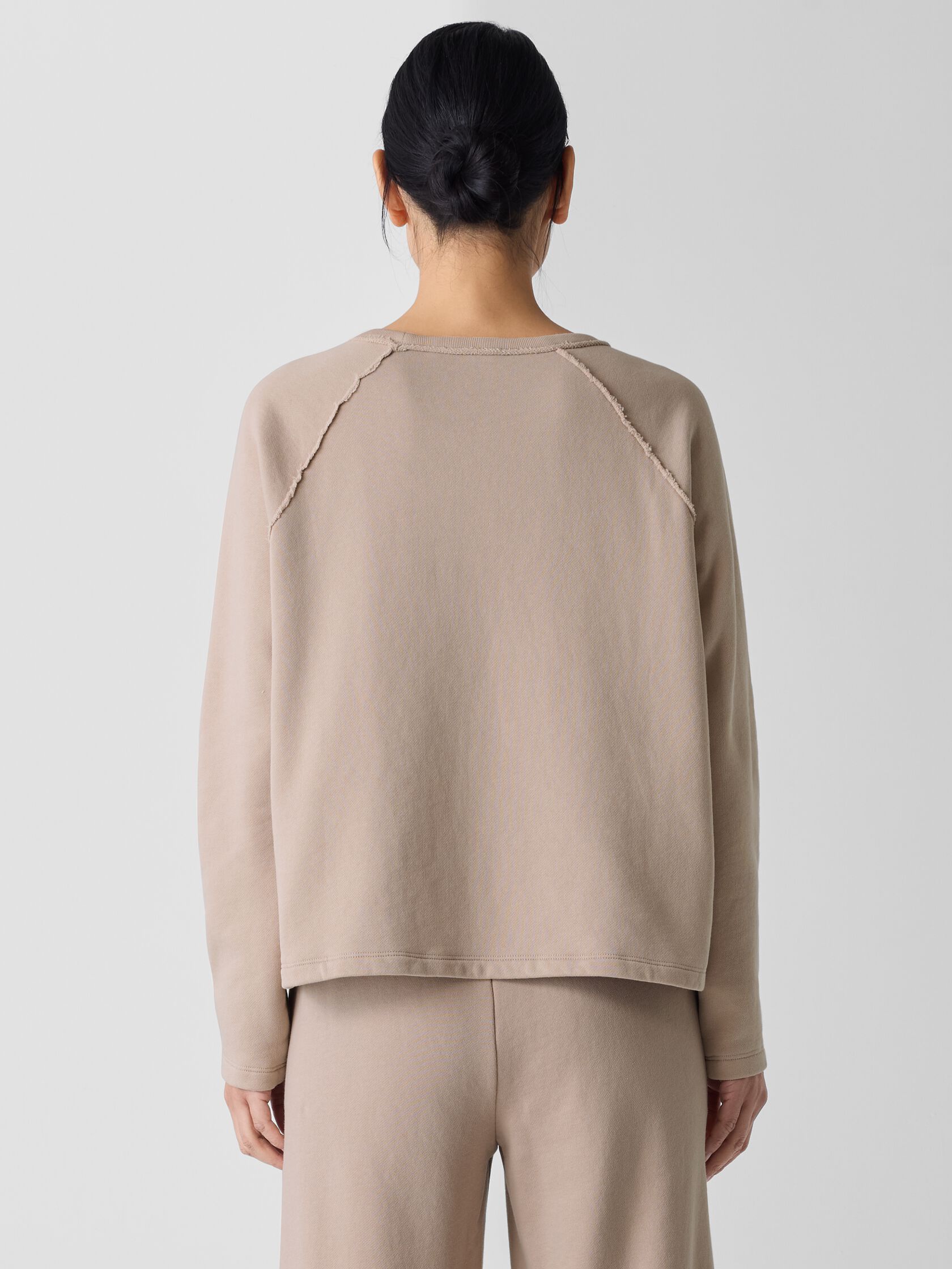 Organic Cotton French Terry Box-Top