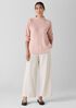 Italian Cashmere Funnel Neck Top