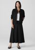 Organic Cotton Tweed Classic Collar Jacket