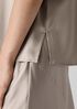Stretch Silk Charmeuse Scoop Neck Tank