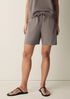 Pima Cotton Stretch Jersey Walking Shorts