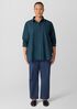 Organic Cotton Poplin Classic Collar Shirt