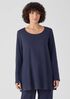 Organic Cotton Interlock Long Sleep Top