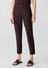 Washable Stretch Crepe High Waisted Pant