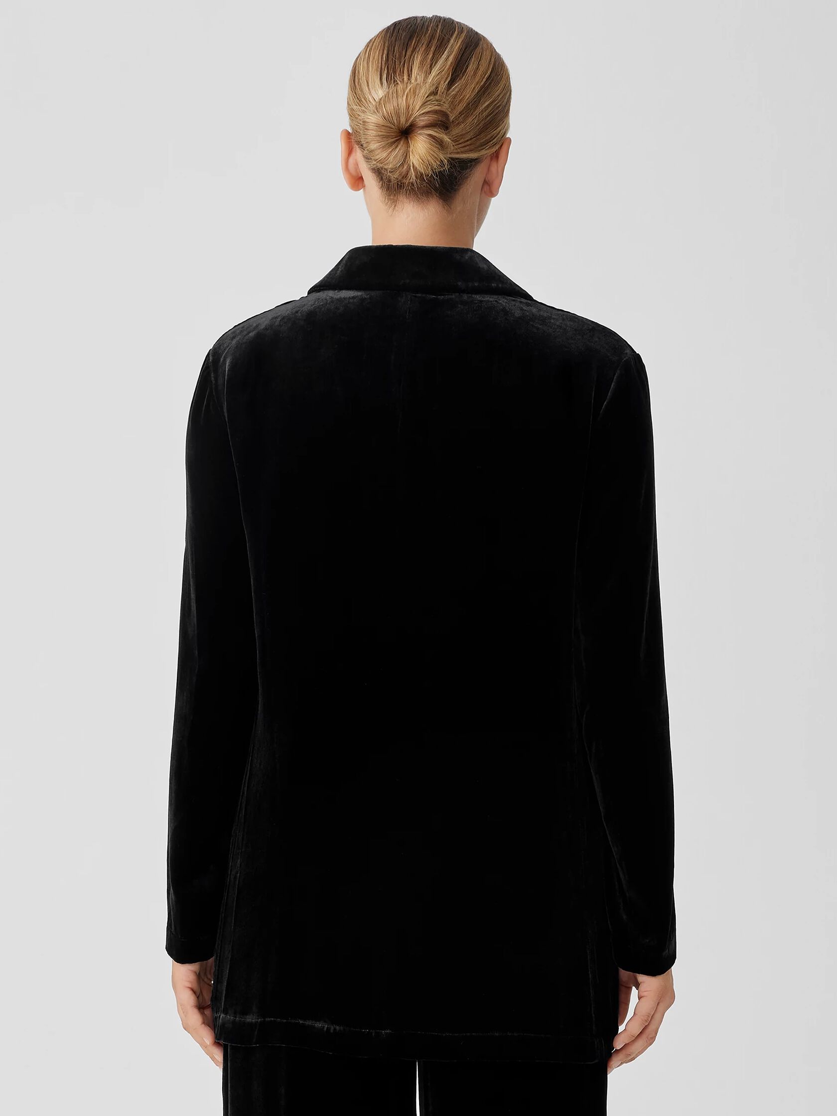 Velvet Long Blazer