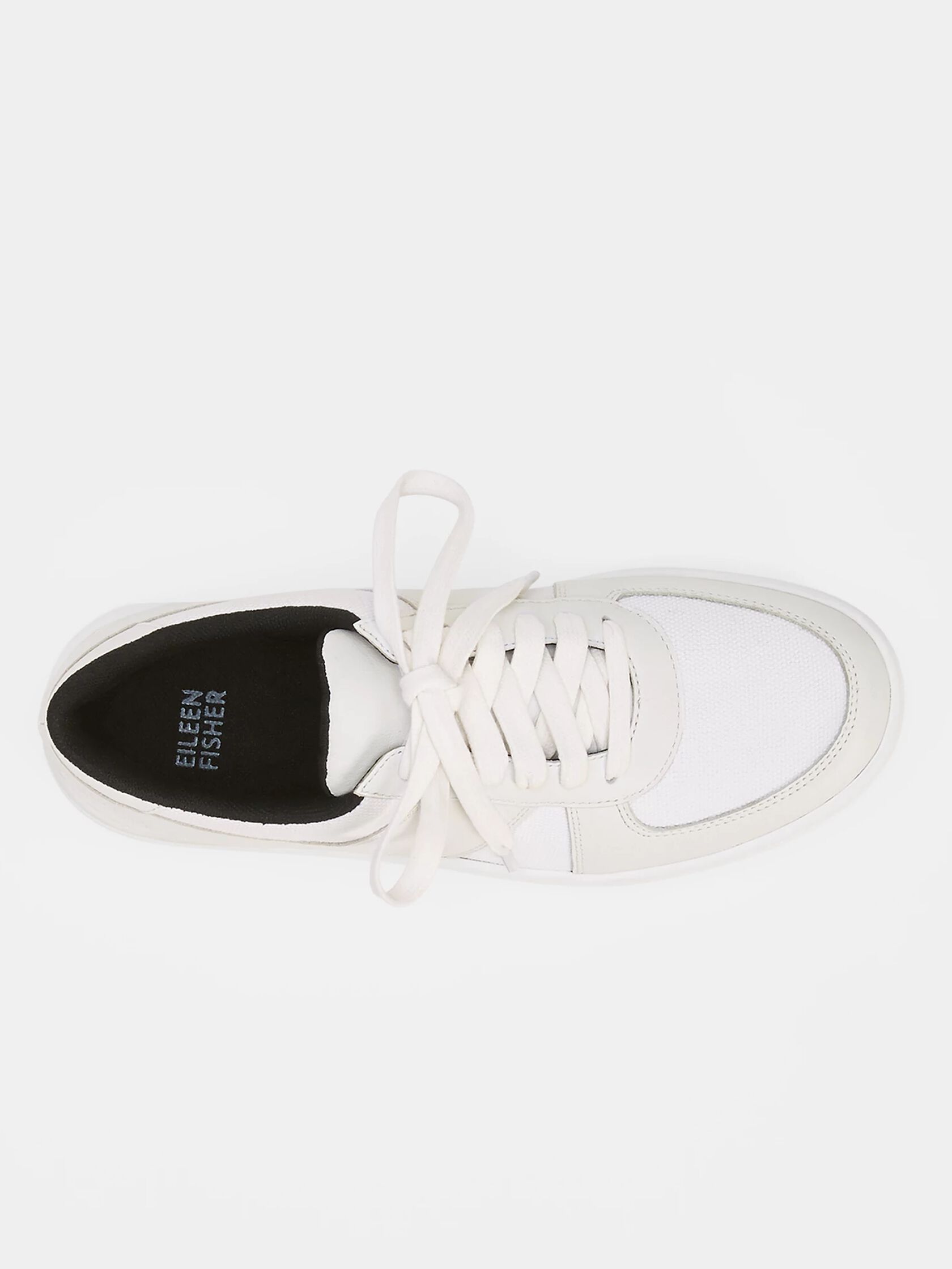 Trainer Leather and Canvas Sneaker