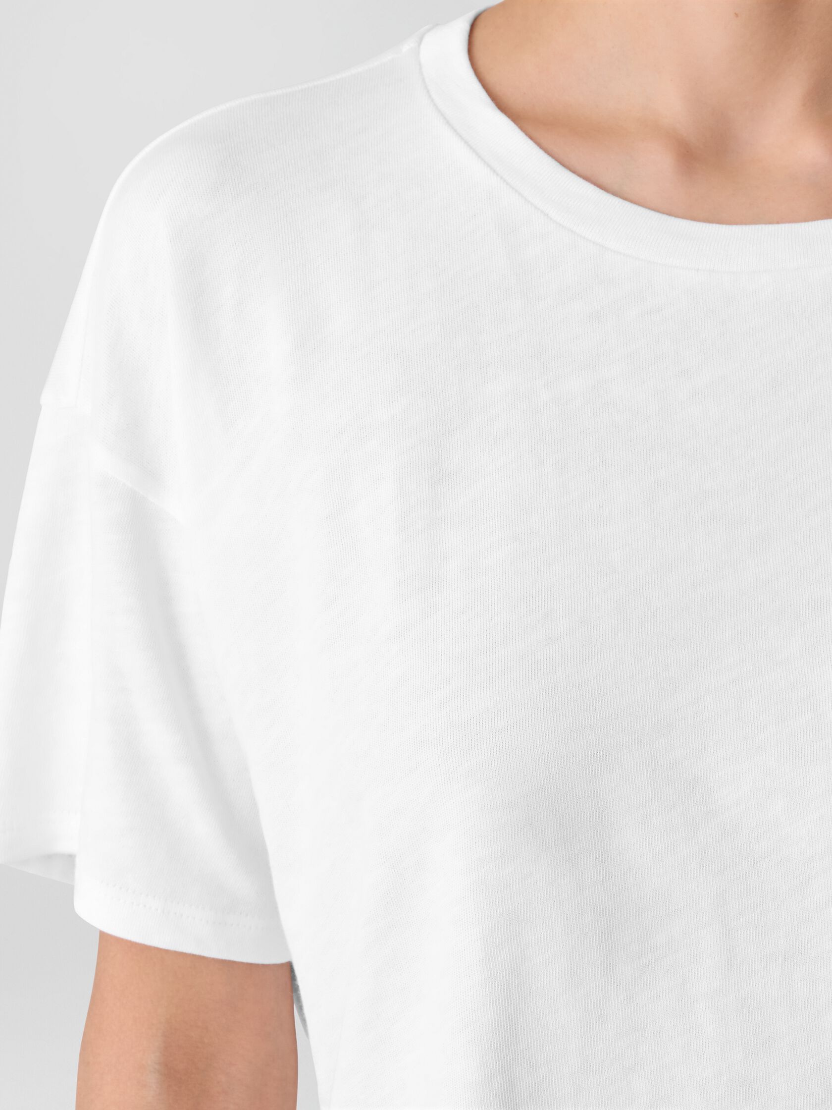 Cozy Organic Cotton Slub Tee
