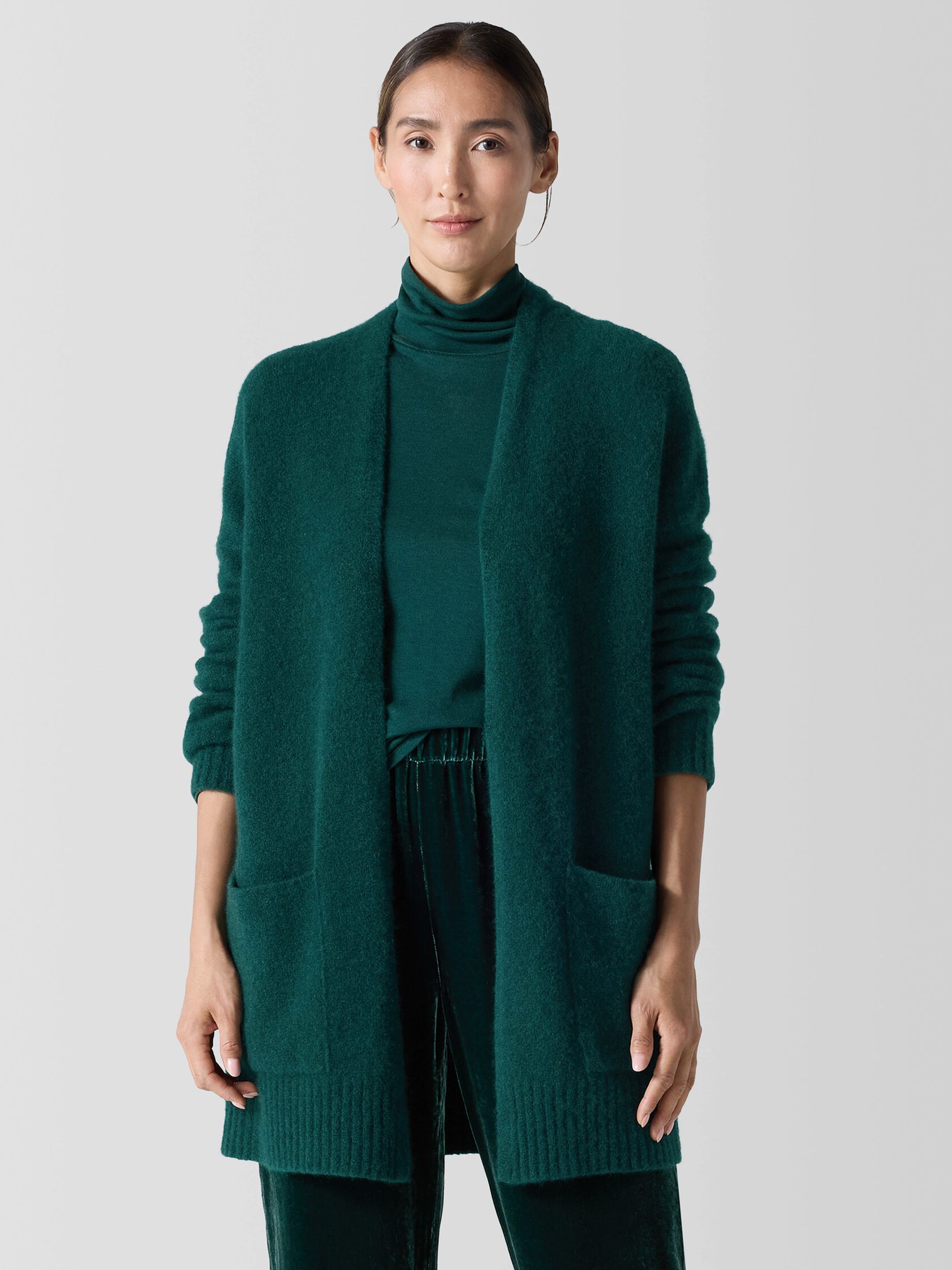 Cashmere Silk Bliss Long Cardigan