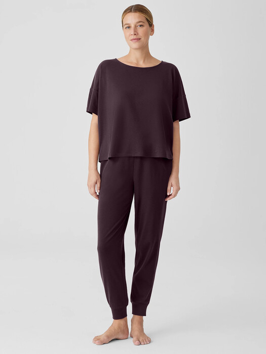 Cozy Organic Cotton Interlock Tee