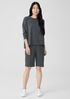 Pima Cotton Stretch Jersey Walking Shorts