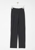 Washable Stretch Crepe High Waisted Pant