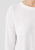 Organic Cotton Slub Crew Neck Top