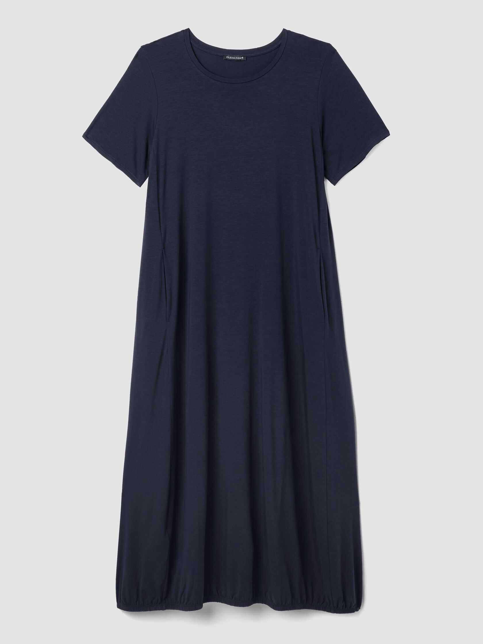 Fine Jersey Lantern Dress