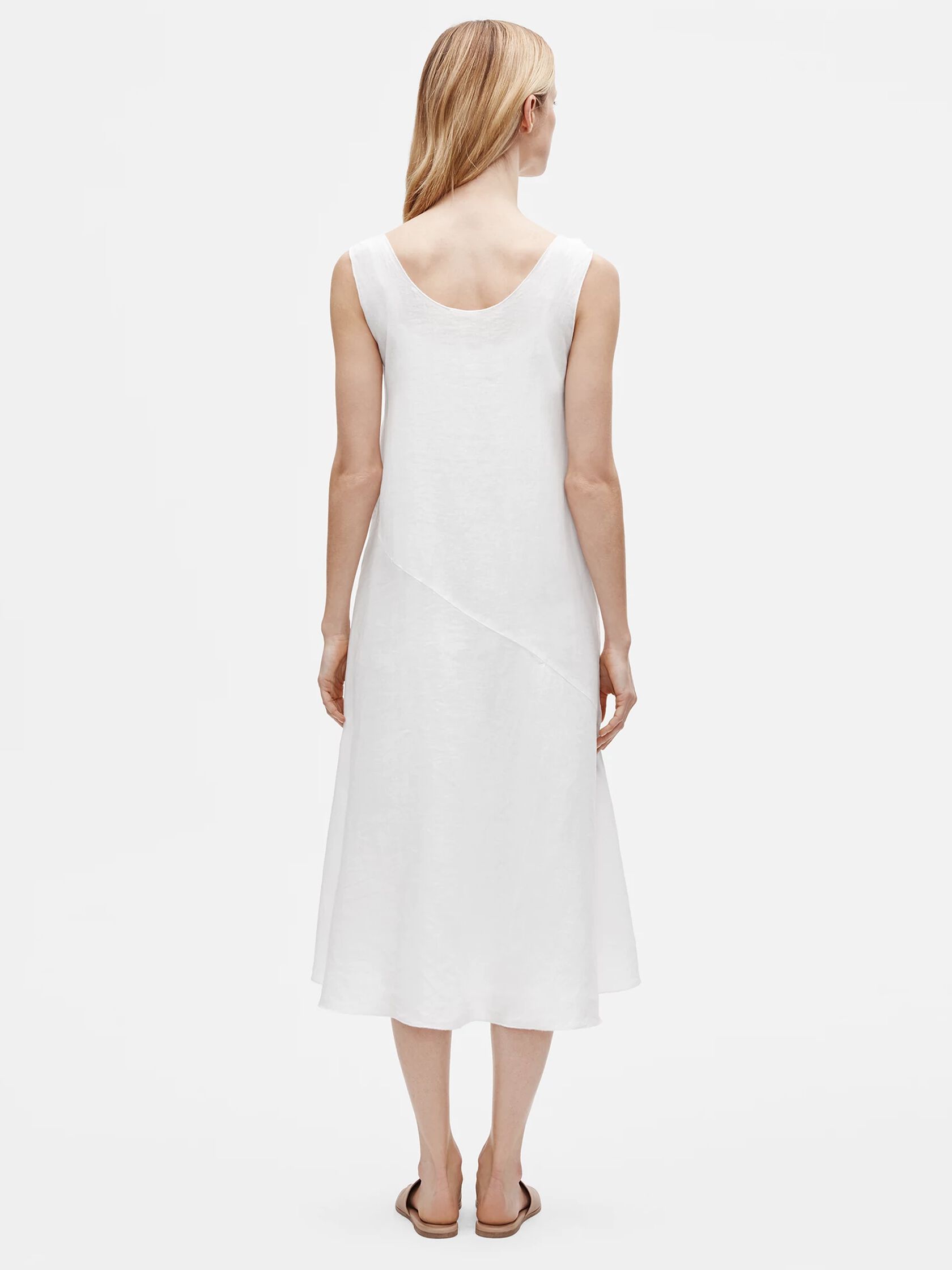 Organic Handkerchief Linen Tank Dress