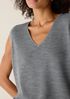 Wool Shimmer Vest in&nbsp;Regenerative Wool
