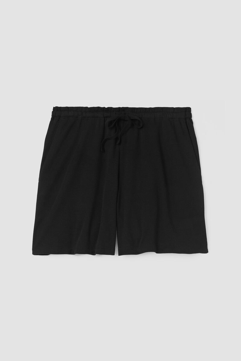 Organic Cotton Interlock Sleep Shorts Organic Cotton Interlock Sleep Shorts