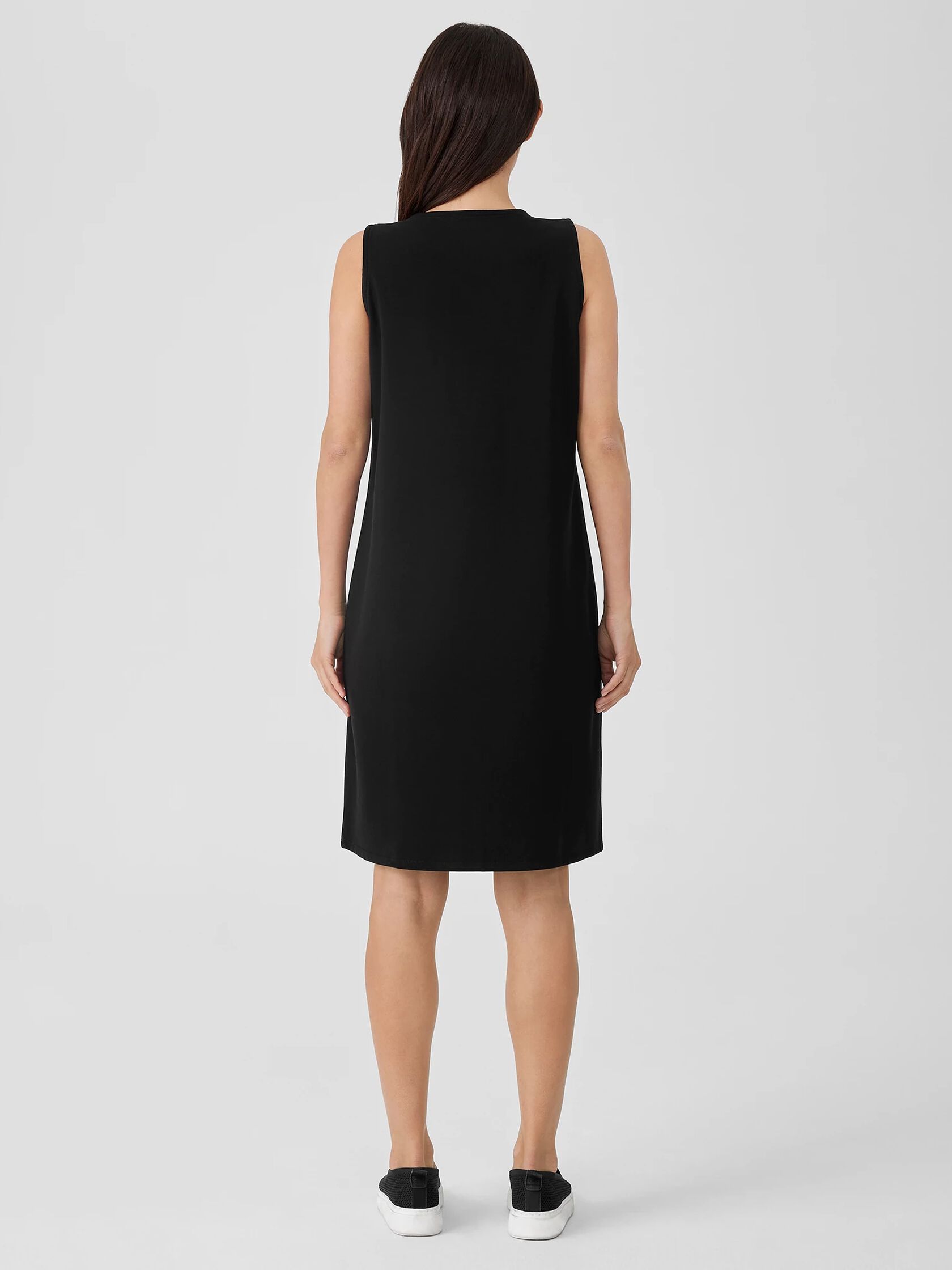 Pima Cotton Stretch Jersey Tank Dress