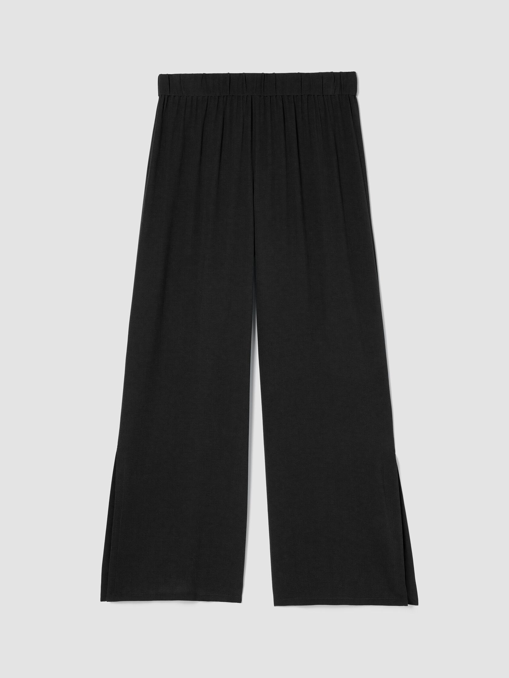 Silk Georgette Crepe Pant with Slits