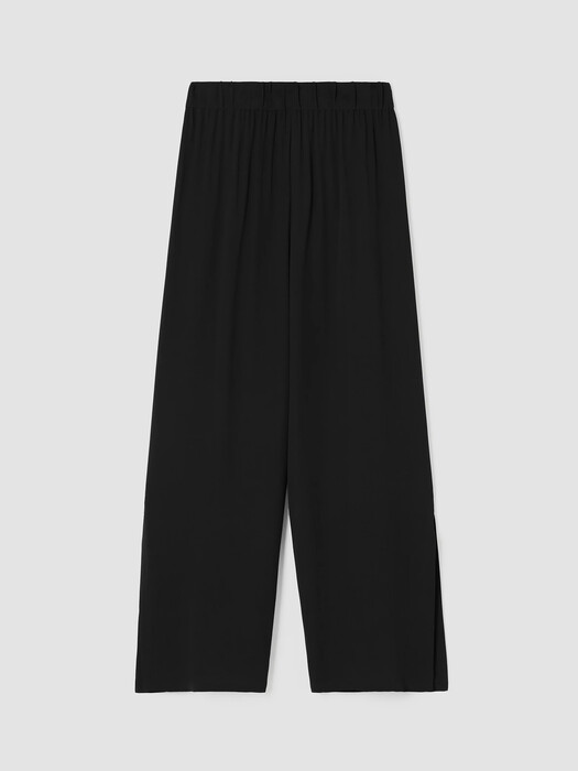 Silk Georgette Crepe Pant with Slits