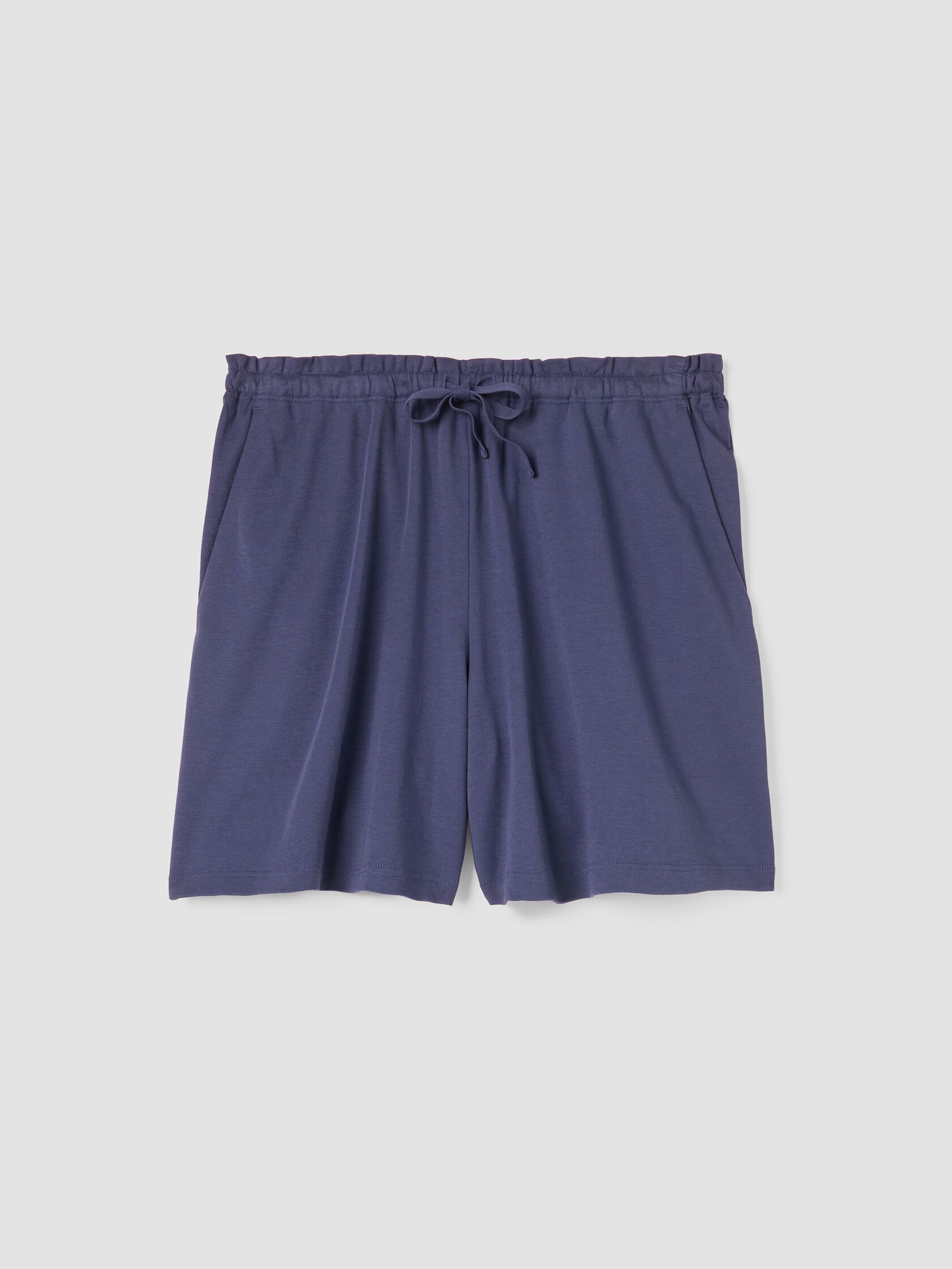 Organic Cotton Interlock Sleep Shorts