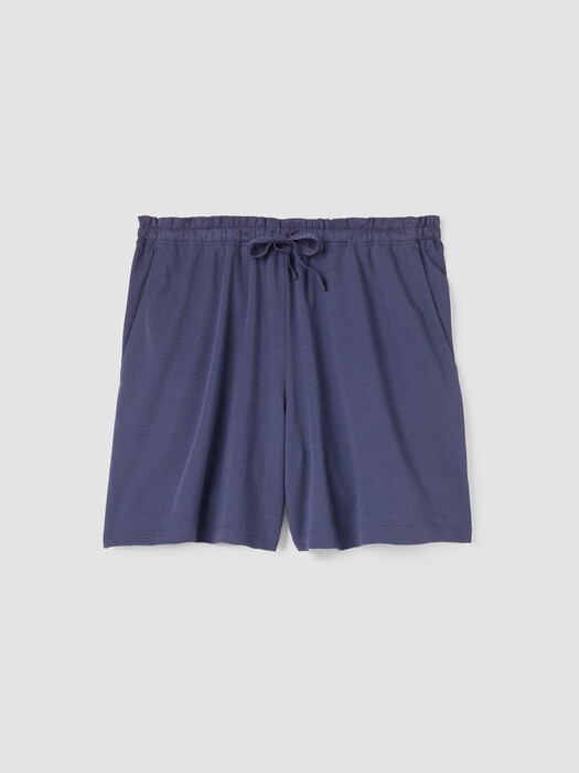 Organic Cotton Interlock Sleep Shorts