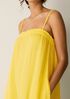 Striped Organic Cotton Gauze Cami Dress