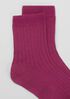 Organic Cotton Ribbed Ankle Sock