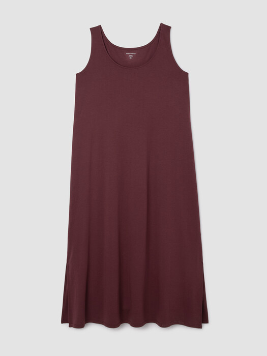 Organic Cotton Interlock Scoop Neck Sleep Dress