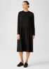 Fine Jersey Shirred Dress