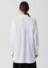 Organic Cotton Lofty Gauze Classic Collar Long Shirt