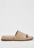 Digit Leather Slide Sandal