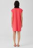 Traceable Organic Cotton Jersey V-Neck Dress
