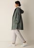 Cotton Nylon Reversible Hooded Coat