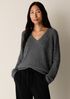 Peruvian Cotton Blend V-Neck Top