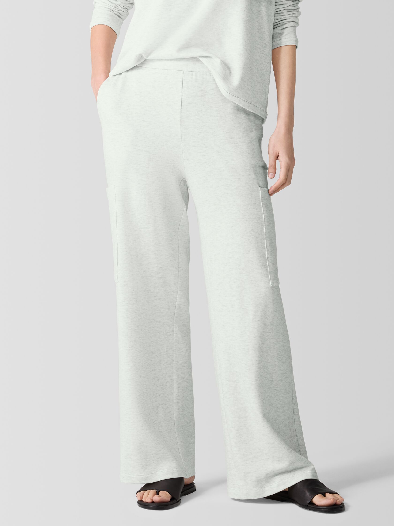 Cozy Brushed Terry Hug Cargo Pant