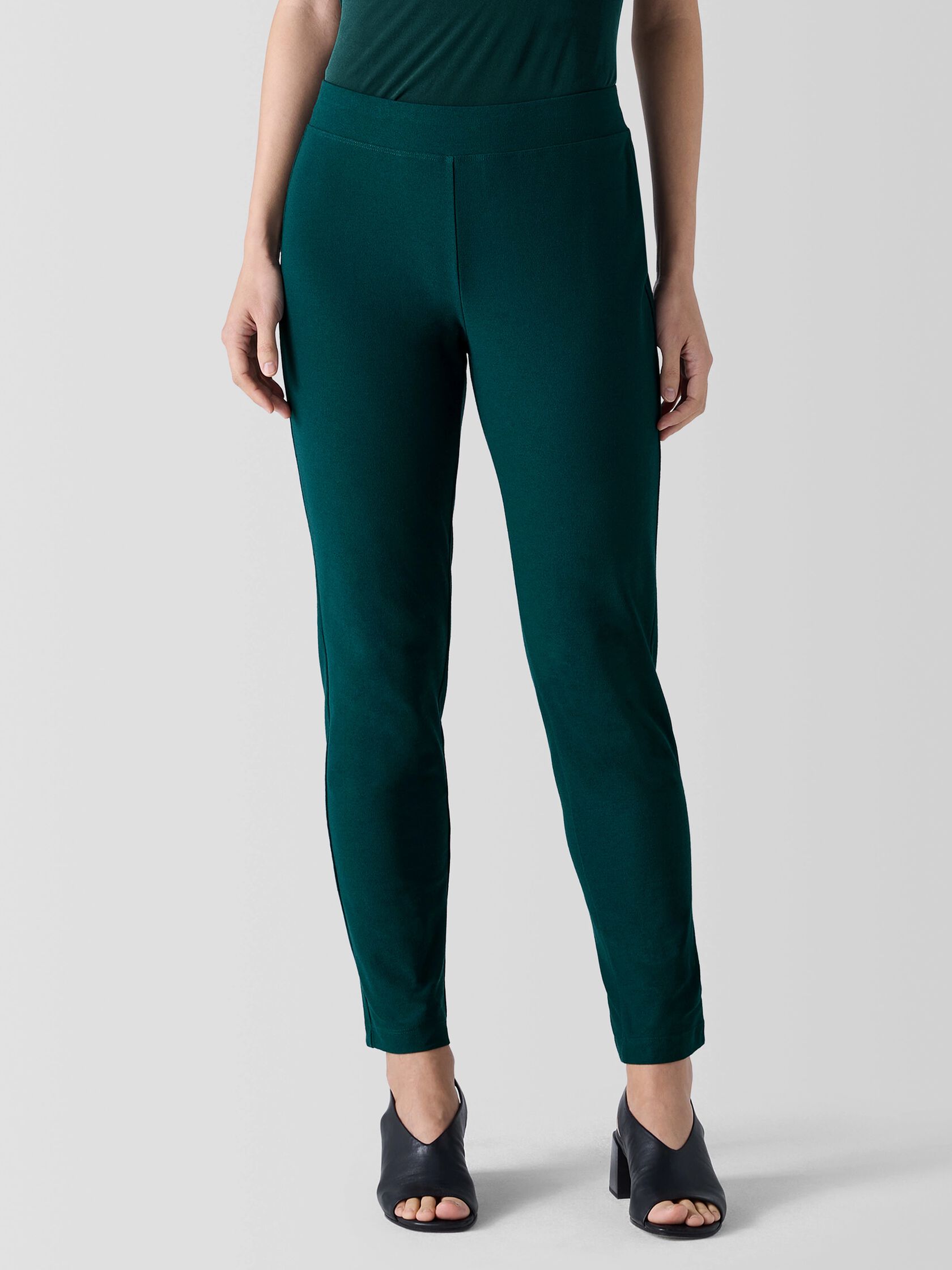 Washable Stretch Crepe Pant