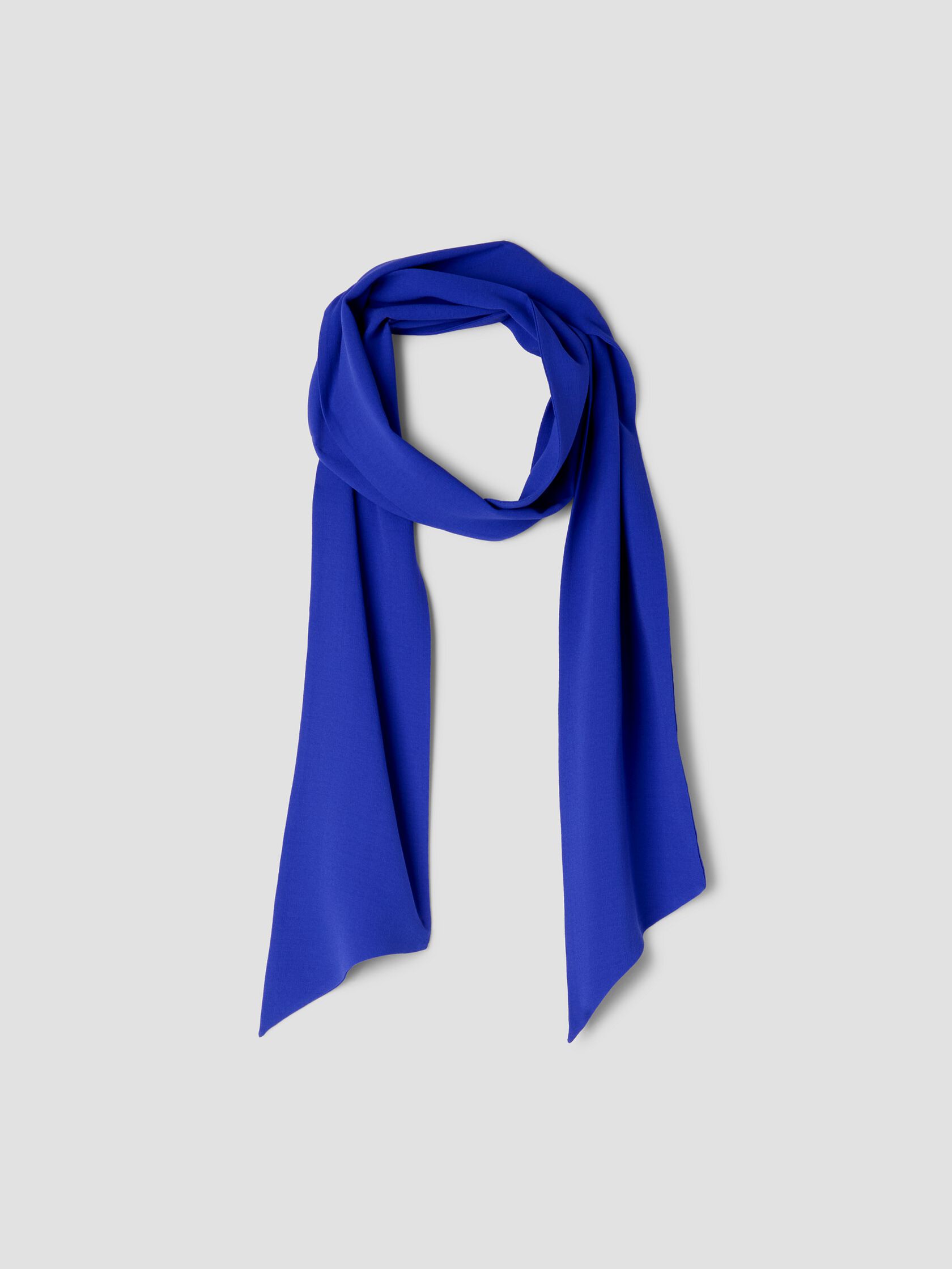 Silk Georgette Crepe Scarf