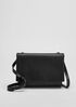 Grainy Italian Leather Small Crossbody Bag