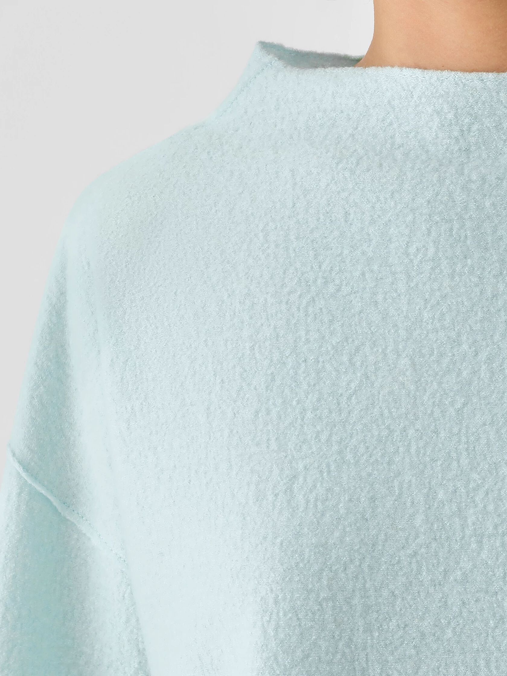 Lightweight Boiled Wool Box-Top in Responsible Wool