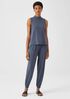 Fine Jersey Mock Neck Tank