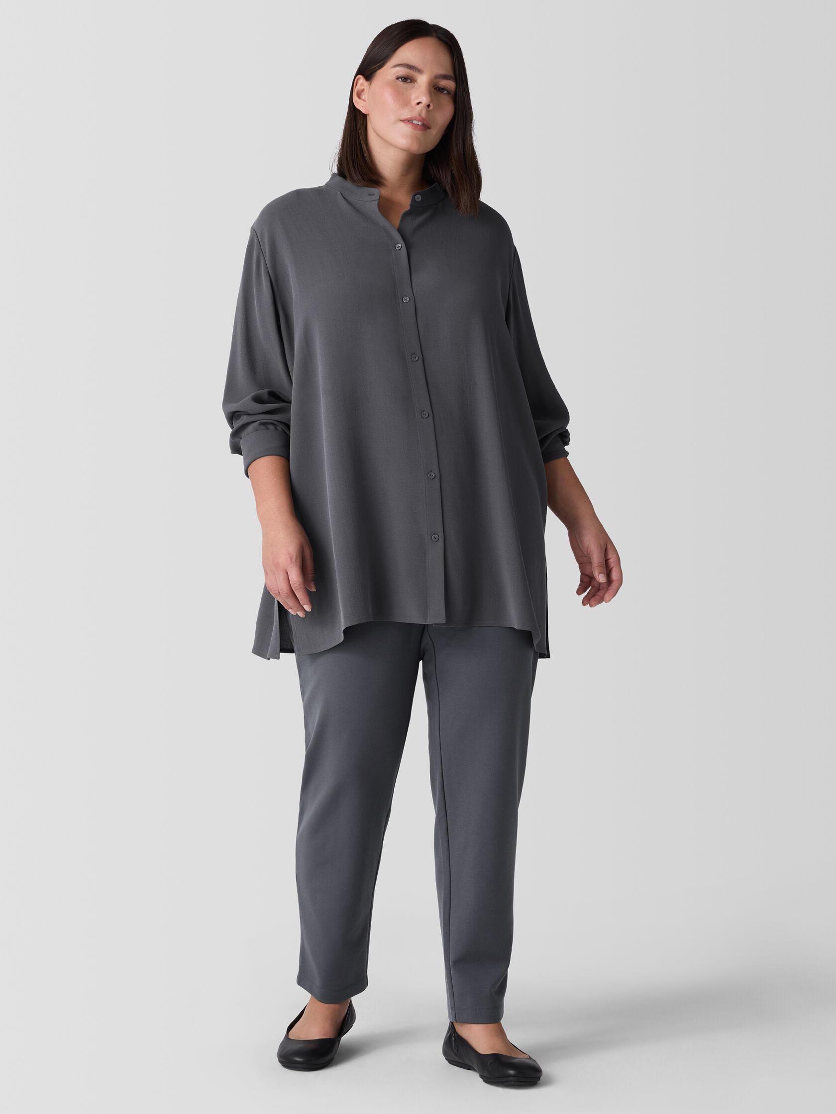 Washable Flex Ponte Slim Pant