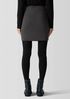 Merino Mini Skirt in Regenerative Wool