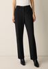 Washable Flex Ponte Straight Trouser Pant